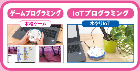 ゲームプログラミング IoTプログラミング